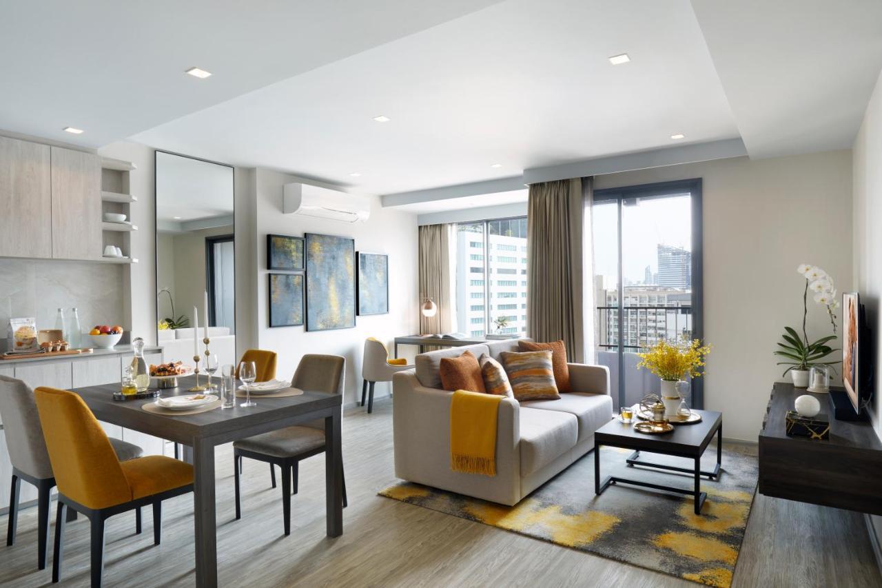 Somerset Rama 9 Bangkok Esterno foto The interior of a typical apartment at The Panorama