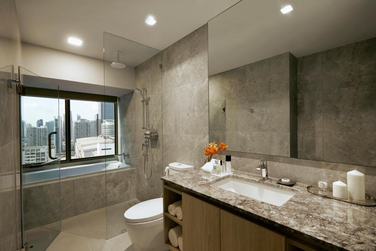Somerset Rama 9 Bangkok Esterno foto Bathroom
